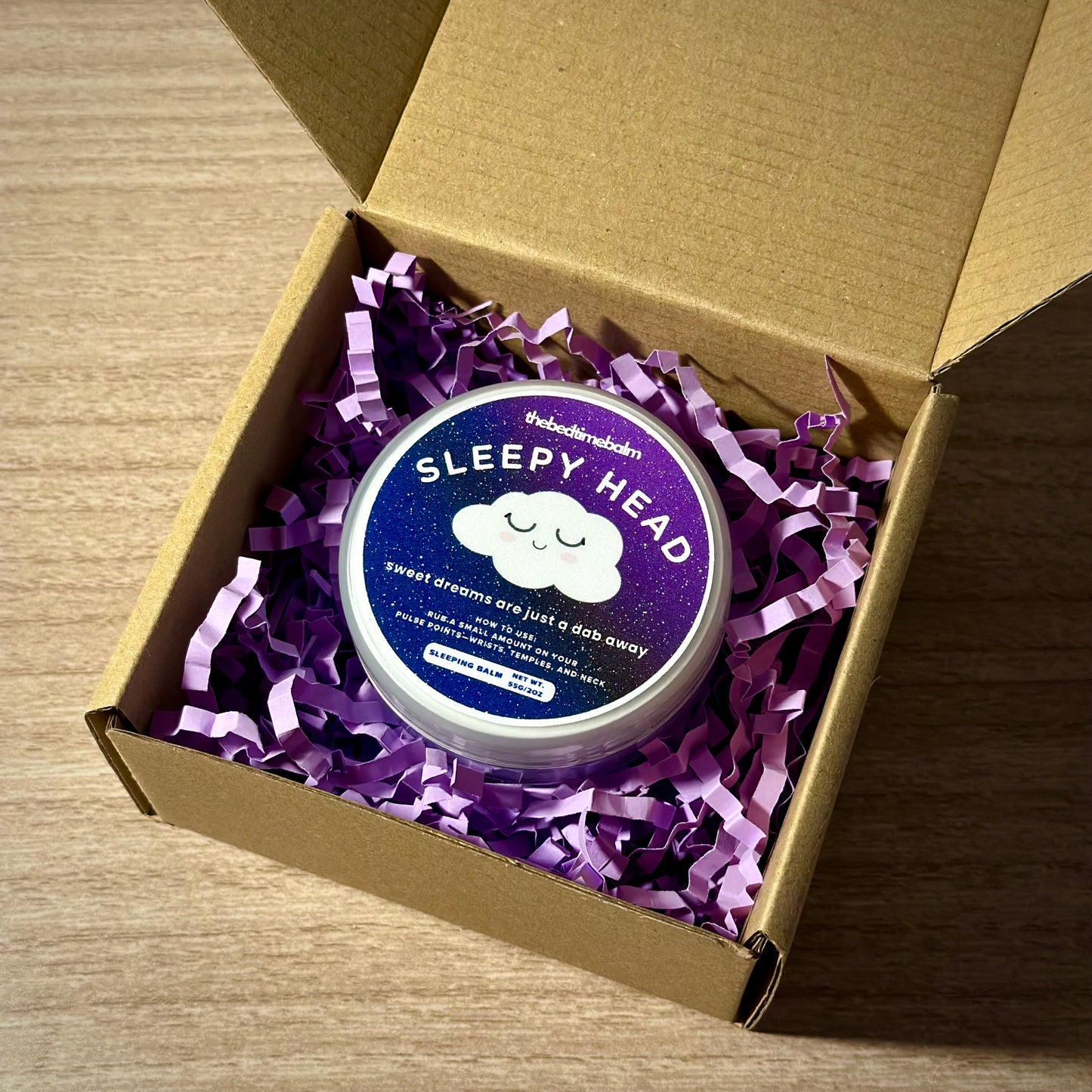 The Bedtime Balm - Sleep Head Balm LAVENDER (55 grams)