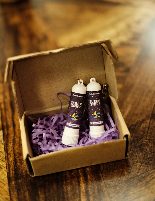 Sleep Sniff Set (Inhaler) - The Bedtime Balm (Lavender, Peppermint)