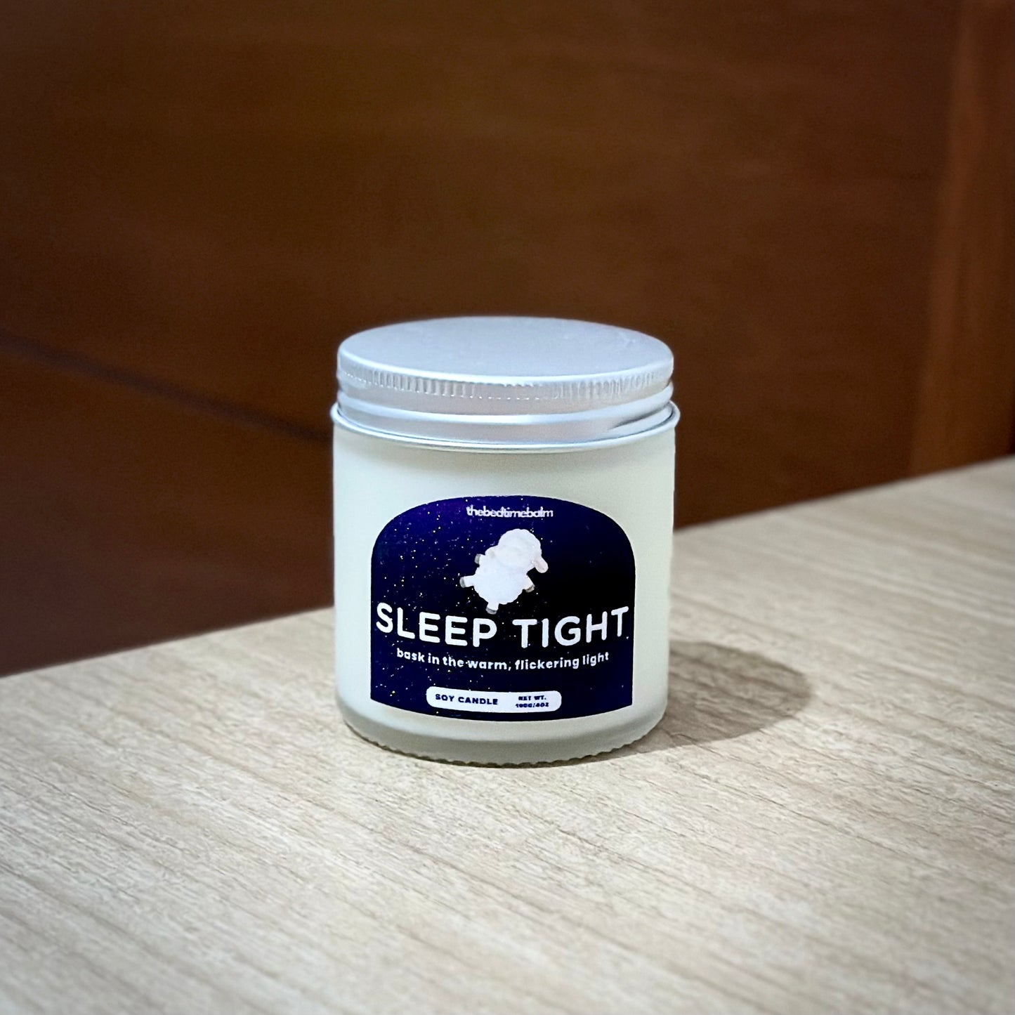 The Bedtime Balm - Sleep Tight Candle Wood Sage and Sea Salt