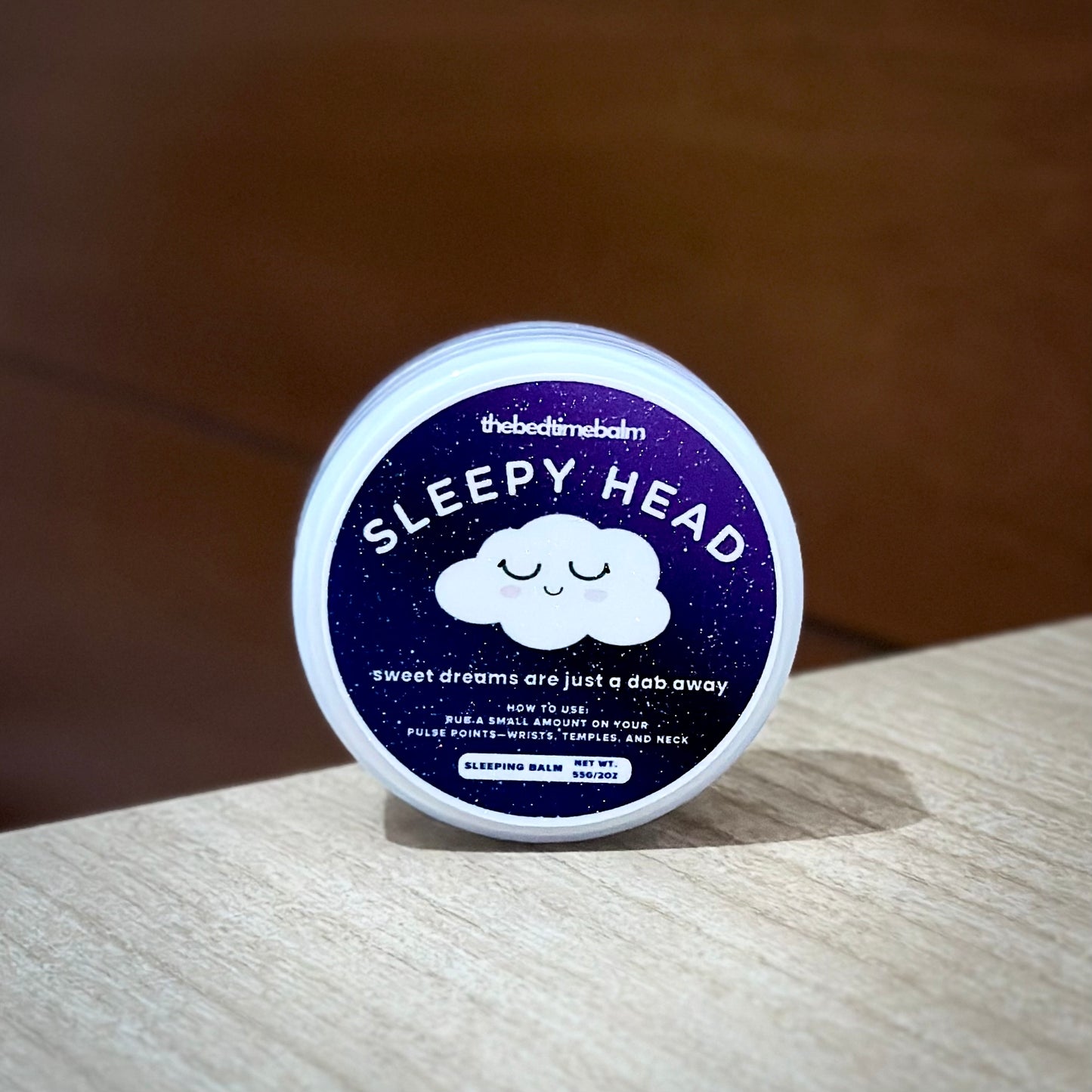 The Bedtime Balm - Sleep Head Balm LAVENDER (55 grams)